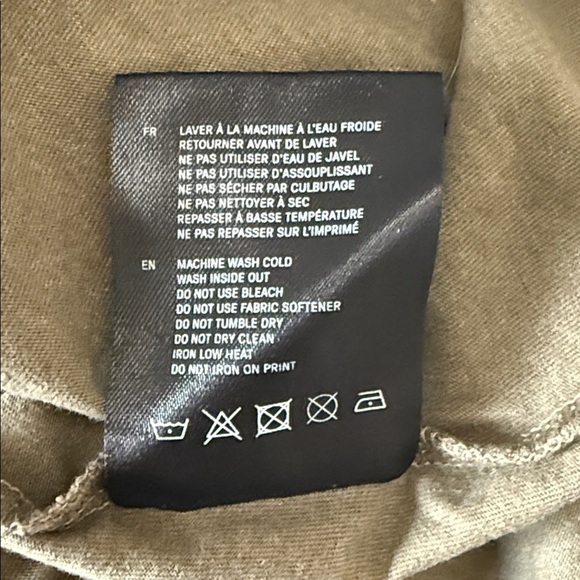 Hooke Light Brown Graphic T-Shirt with Woodpecker Design Large - Picture 5 of 5